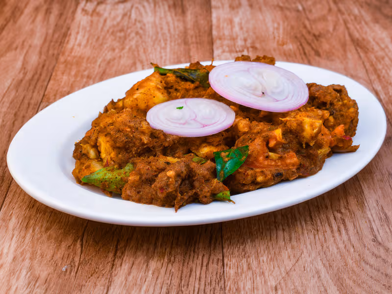 Kappa biriyani chicken at Nalla Bhoomi