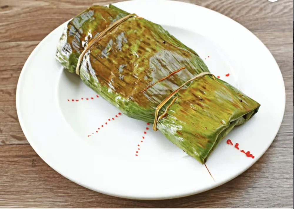 Karimeen pollichathu at Nalla Bhoomi